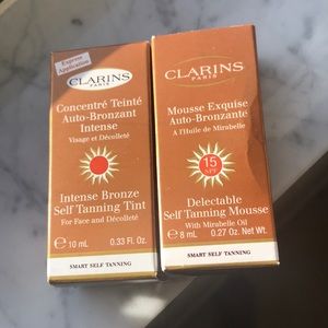 Clarins Paris Tanning Products SPF 15